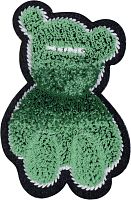 Термоаппликация Мишка - пушистик зелёный  HKM 43193