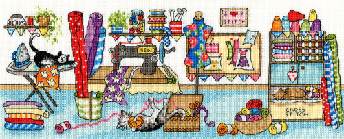 Набор для вышивания Sewing Fun Швейные забавы Bothy Threads XJR38 смотреть фото