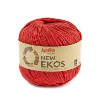 Пряжа New Ekos 55% переработанный полиэстер 42%  переработанный хлопок 3% пр. волокна 50 г 55 м KATIA 1325.114
