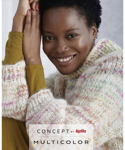 Купить журнал с моделями по пряже katia concept multicolor №1 6292