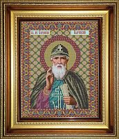 Икона Святой преподобный Серафим Вырицкий набор для вышивания бисером Galla Collection И044