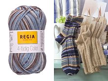 4-fadig Color 4-фэдиг Колор пряжа Schachenmayr Regia 4 нитки MEZ 9801281 01132 square candy красный синий желтый зеленый