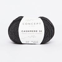 Пряжа Cashmere 30, 70% шерсть, 30% кашемир, 25 г, 94 м