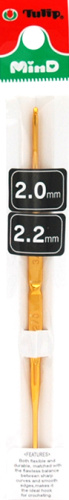 Крючок для вязания двухсторонний MinD 2-2.2 мм Tulip TA-0013e