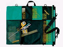 Сумка Пэчворк 55*70 см черный/зеленый Prym 612410