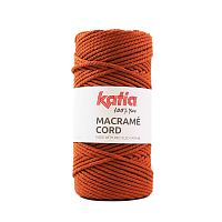 Пряжа Macrame Cord 65% хлопок 25% полиэстер 10% прочие волокна 500 г 100 м KATIA 1230.110