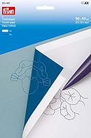Переводная бумага вощеная белый и синий Prym 610464
