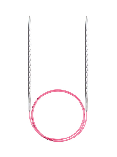 Круговые спицы №4 80 см addiUnicorn Lace с удлиненным кончиком 716-2/4-80 фото