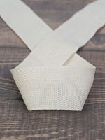 Тесьма киперная SAFISA, 40 мм, 25 м, цвет 21, бежевый