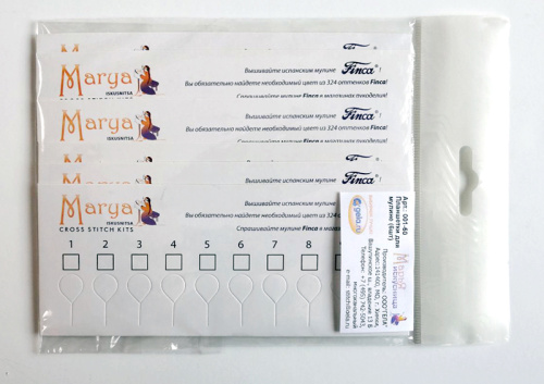 Набор планшеток для мулине с каплевидными прорезями Марья Искусница 10.000.60 смотреть фото