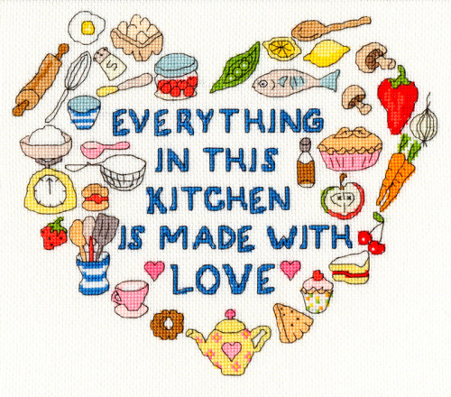 Набор для вышивания Heart of the Kitchen (Сердце кухни) смотреть фото