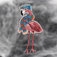 Набор для вышивания бисером Осенний фламинго  Mill Hill MH182123