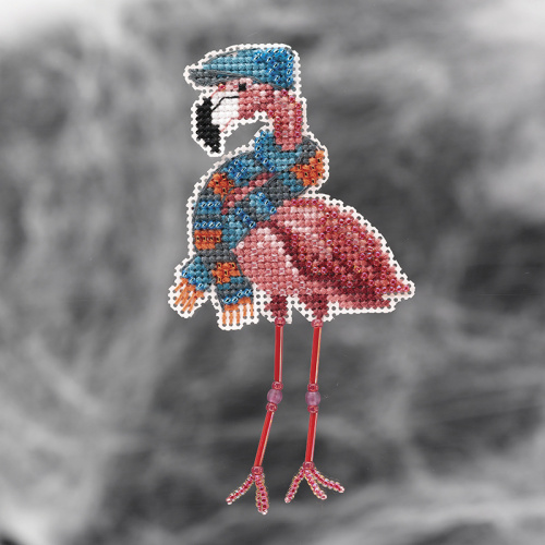 Набор для вышивания бисером Осенний фламинго  Mill Hill MH182123 смотреть фото