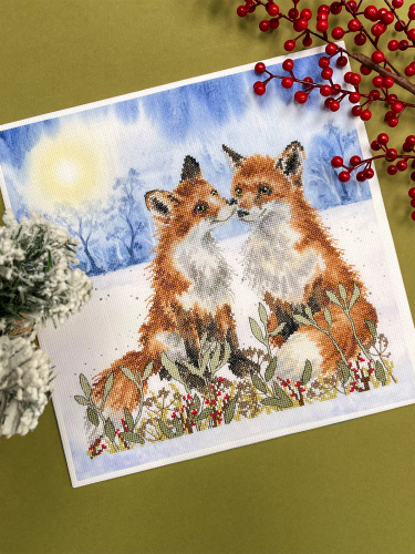 Набор для вышивания Winter Solstice  Bothy Threads XHD136 смотреть фото фото 3