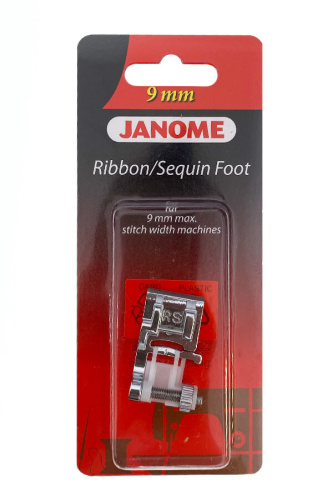 Фото лапка для швейной машины для пришивания резинки 9 мм janome 202090009 на сайте ArtPins.ru