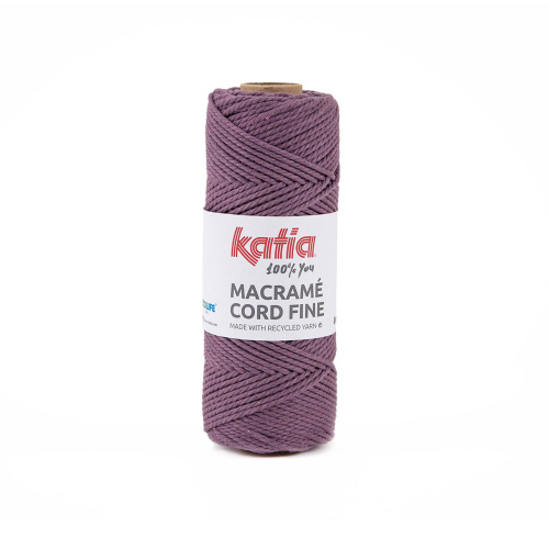 Пряжа Macrame Cord Fine 50% переработанный хлопок 50% переработанный полиэстер 220 г 100 м KATIA 1271.212 фото Пряжа Macrame Cord Fine 50% переработанный хлопок 50% переработанный полиэстер 220 г 100 м KATIA 1271.212 фото