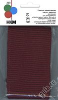 Резинка трикотажная (подвяз) HKM цвет темно-бордовый