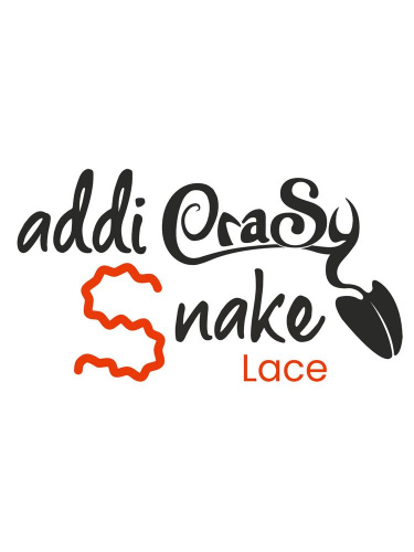 Спицы чулочные №2 15 см addiCraSy Snake Lace эргономичные Addi 203-2/2-15 фото фото 5