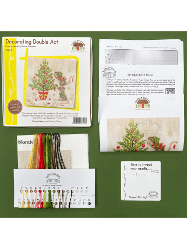 Набор для вышивания Decorating Double Act  Bothy Threads XSS25 смотреть фото фото 2