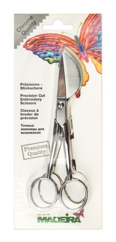 Ножницы вышивальные изогнутые для аппликаций и рукоделия Madeira 9493 смотреть фото