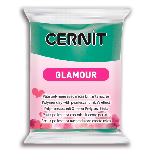 Полимерная глина Cernit Glamour 56 г Efco 7944600 фото