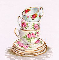 Набор для вышивания Три чайные чашки - BA2323