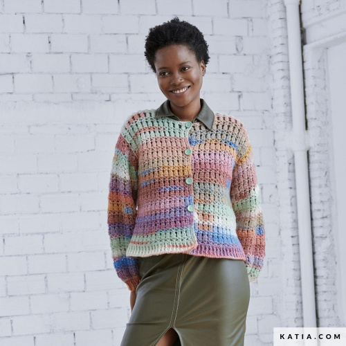 Купить журнал с моделями по пряже katia concept multicolor №1 6292 фото 9