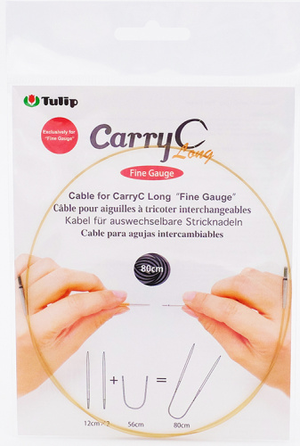 Тросик для съемных спиц CarryC Long Fine Gauge длина 80 см Tulip CTMM-61