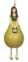 Фигурка декоративная, цветочная фея "Груша"