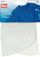 Накладки плечевые полумесяц с липучкой размер M-L 160*115*15 белый 2 шт Prym 993815