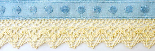 Фото вышивка-шитьё с плетеным кружевом 40 мм 13.6 м iemesa t125/19 на сайте ArtPins.ru