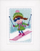 Набор для вышивания Лыжница - PN-0147936