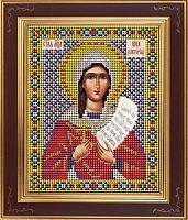 Икона Святая мученица Ника Виктория набор для вышивания бисером Galla Collection М275