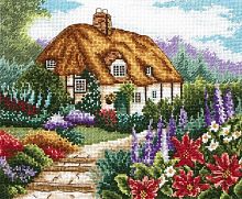 Набор для вышивания Anchor Cottage Garden In Bloom 20*25 см MEZ PCE593