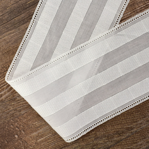 Фото шитье-вышивка на батисте прошва 100 мм цвет белый iemesa 29926/b на сайте ArtPins.ru