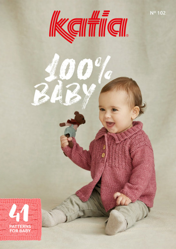 Купить журнал с моделями по пряже katia b baby 102 w22-23 katia 6215