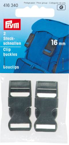 Пряжка-застежка пластик плоские для комбинезона 16 мм черный 2 шт Prym 416340 Пряжка-застежка пластик плоские для комбинезона 16 мм черный 2 шт Prym 416340