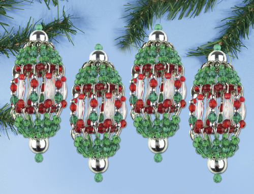 Набор для создания елочных игрущек Рождественские фонарики  DESIGN WORKS 6237 смотреть фото