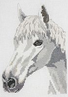 Набор для вышивания Anchor White Beauty - Horse 16*23 см MEZ Венгрия AK140