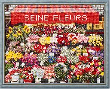 Набор для вышивания "Цветочный магазин в Париже"