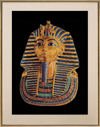 Набор для вышивания Тутанхамон канва аида черная 16 ct THEA GOUVERNEUR 596.05 смотреть фото