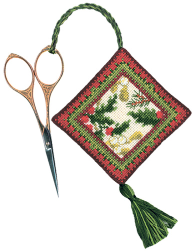 Набор для вышивания аксессура для ножниц PORTE CISEAUX HIVER Зима 3351 смотреть фото