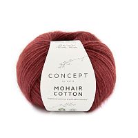 Пряжа Mohair Cotton 70% хлопок 30% мохер 50 г 225 м KATIA 1246.81