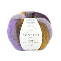 Пряжа Reiki 60% альпака 29% шерсть 11% полиамид 50 г 110 м KATIA 1344.203