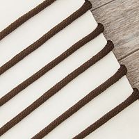 Шнур плетеный SPIRAL  SAFISA 4 мм 25 м цвет коричневый темный
