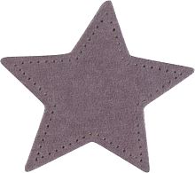 Термоаппликация Замшева звезда фиолетовая  HKM 43169