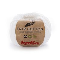 Пряжа Fair Cotton 100% хлопок 50 г 155 м KATIA 1018.1