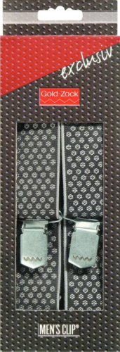 Подтяжки мужские эксклюзив M-L 35 мм 120 см черный Prym 944301