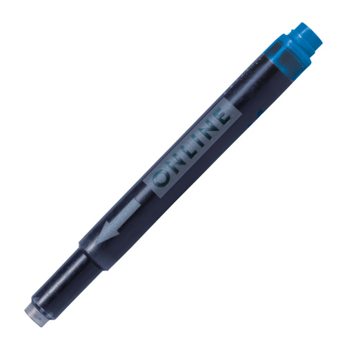 Купить картридж для перьевой ручки online цвет синий 70049 фото