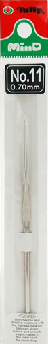 Крючок для вязания MinD 0.7 мм Tulip TA-1037e